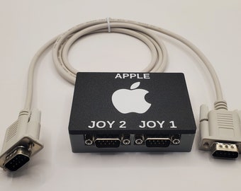 Apple II, IIgs Adapter für den Betrieb von bis zu zwei Atari-Joysticks