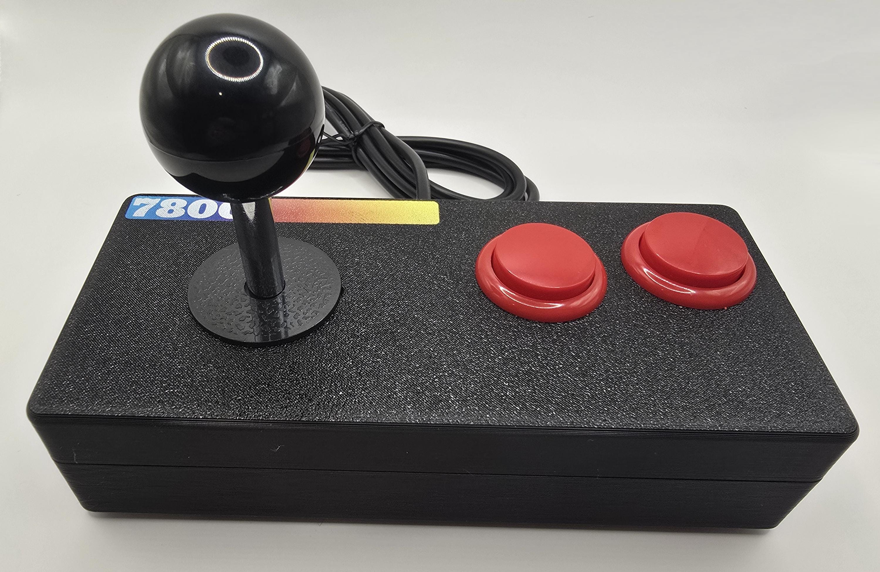 Atari 7800 and 7800+ Two Button Arcade Joystick (sanwa Style, 8