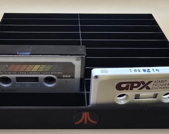 Cassette Tray for 8bit computers and Music cassettes 20 and 10 slot options