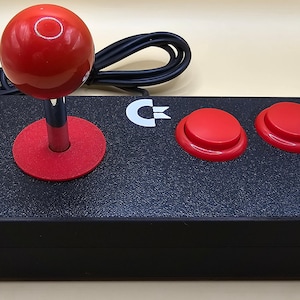 Commodore 64 and Vic-20 Two Button Arcade Style Joystick (sanwa Style ...