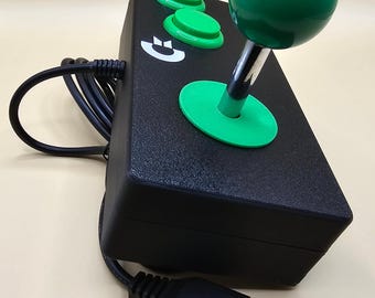 Commodore 64 and Vic-20 Two Button Arcade Style Joystick (sanwa