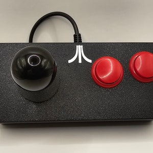 Atari 7800 and 7800+ Two Button Arcade Joystick (Sanwa Style, 8-Way)