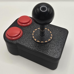 USB 2 button Arcade Joystick Wired (Sanwa Style, 8-Way / 4-Way toggle)