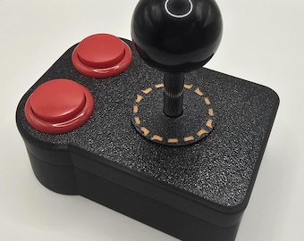 USB 2 button Arcade Joystick Wired (Sanwa Style, 8-Way / 4-Way toggle)
