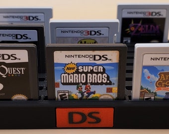 Nintendo DS / 3DS game cartridge holder / tray - Holds 30 cartridges