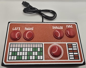 Space Duel Control Panel For Atari 2600, Atari 7800, and Commodore