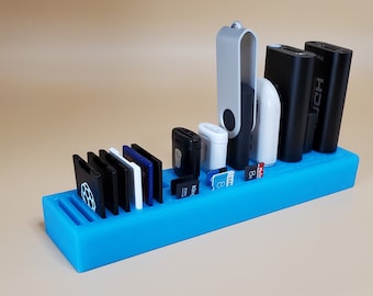 Mediadeck-organizer voor USB/SD- en microSD-kaarten