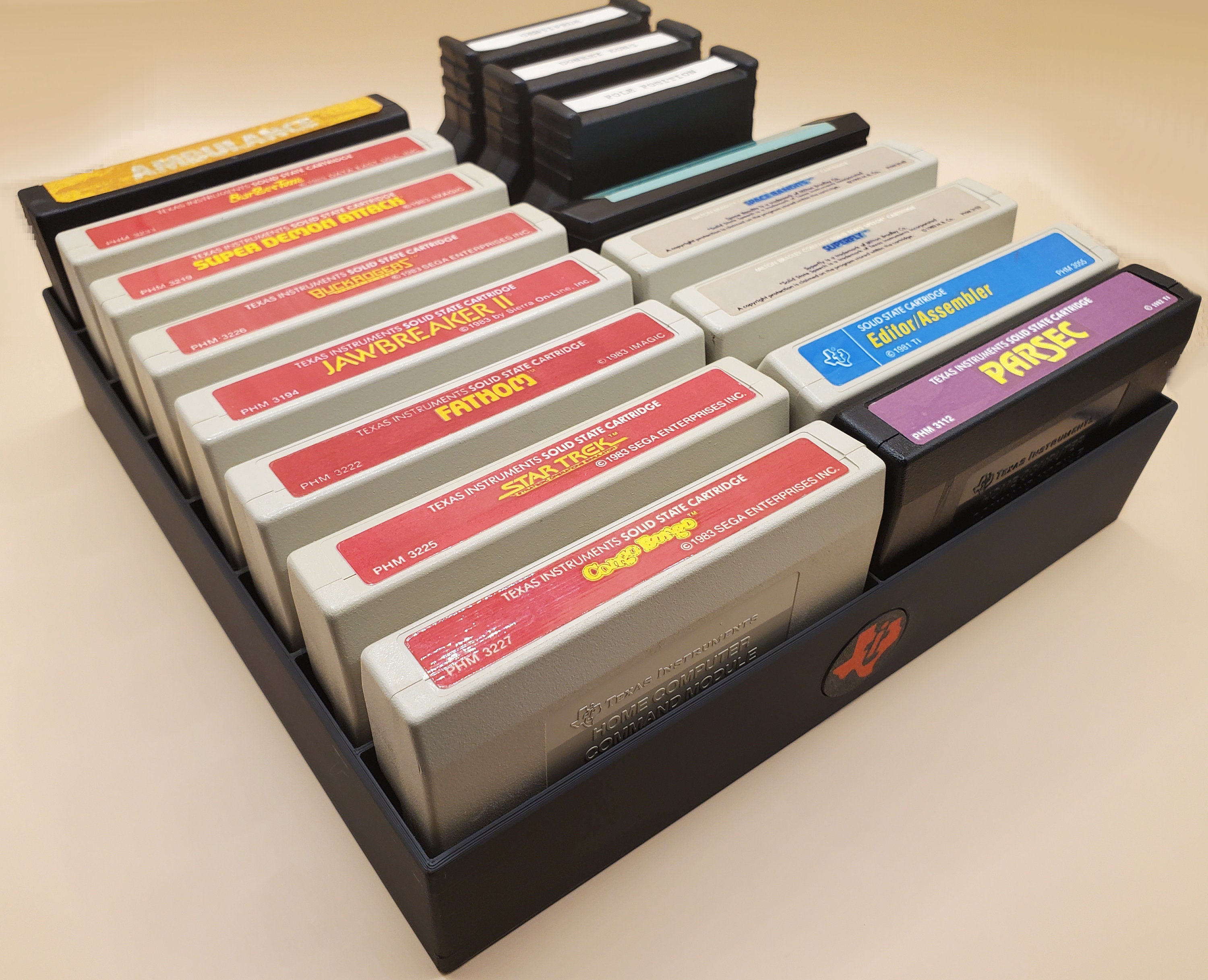 Texas Instruments Ti-99/4a Cartridge Holder and Storage Tray - Etsy