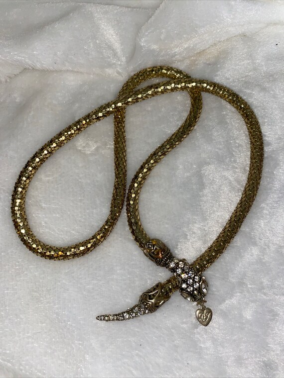 Betsey johnson snake necklace sale