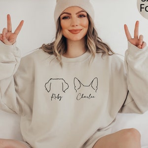 Dog Sweatshirt for Women Etsy UK