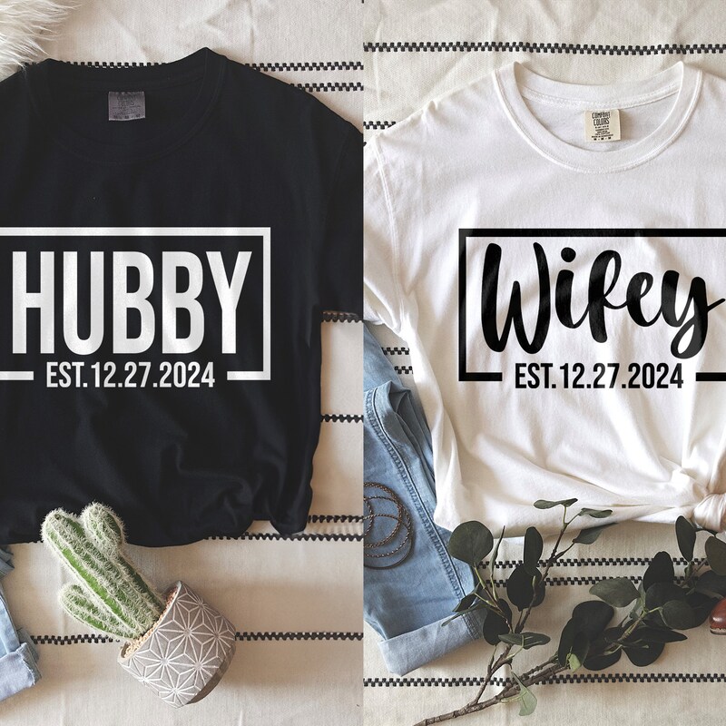 hubby and wifey nike shirts