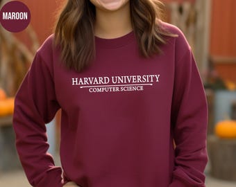 Custom College Sweatshirt Personalized University Hoodie Student Gift Custom Text On Crewneck Sweatshirt Personalized Gift for Graduation