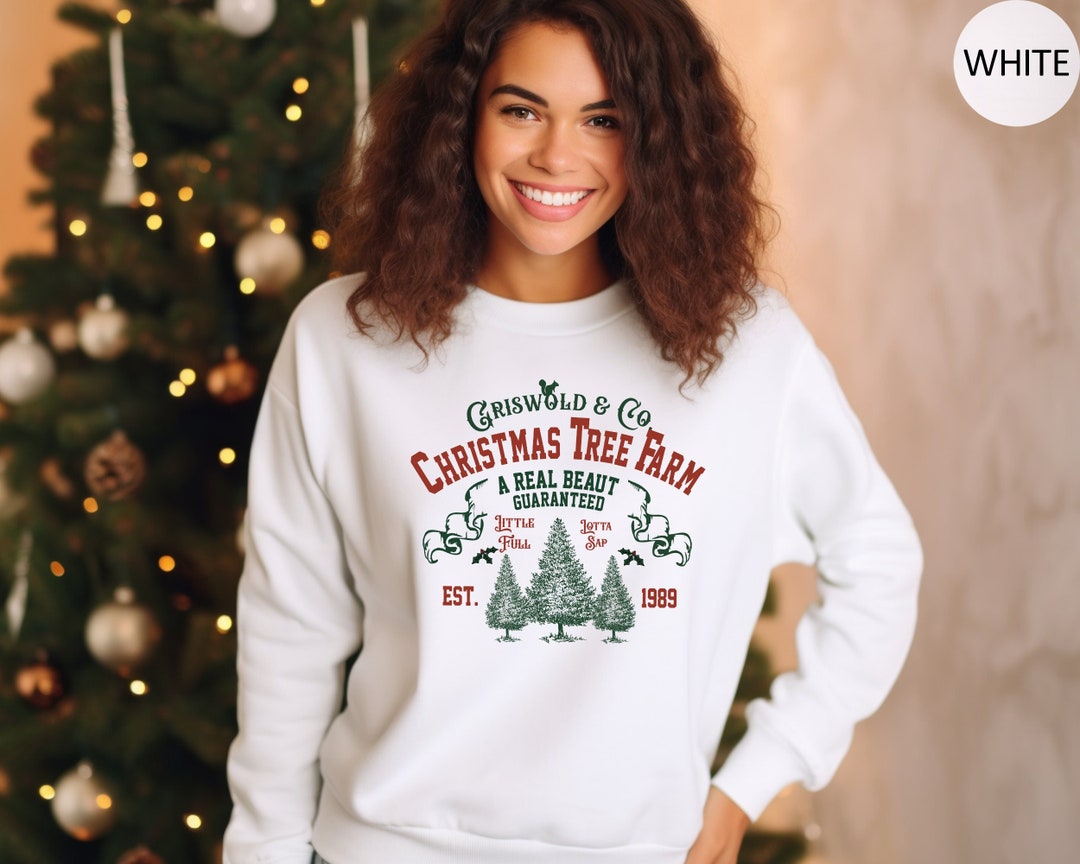 Griswold Christmas Tree Farm Sweatshirt Holiday Sweater Christmas Party