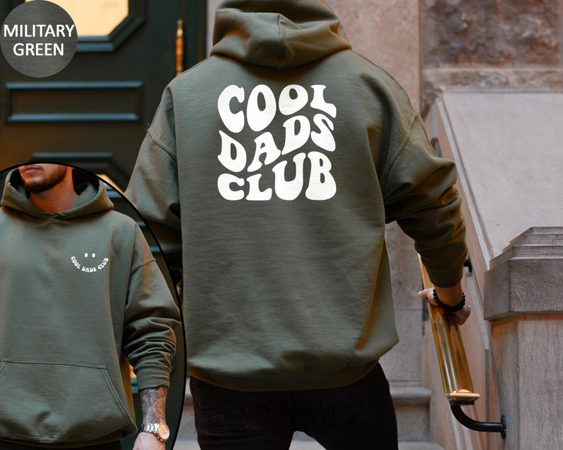 Cool Dads Club Hoodie, Cool Dads Club Sweatshirt, New Dad Gift, Cool Dad Sweatshirt, Funny Dad Sweater, Dad Birthday Gift, Fathers Day Gift image 7