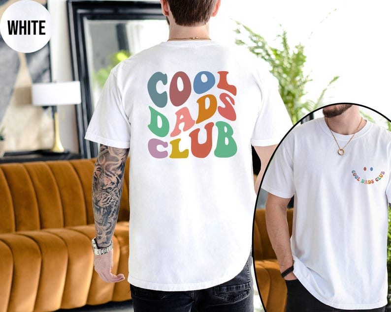 Cool Dads Club Shirt, Comfort Colors Cool Dads Club Tshirt, Dad Gift, Dad Shirt, Funny Dad Crewneck, Dad Birthday Gift, Fathers Day Gift image 6