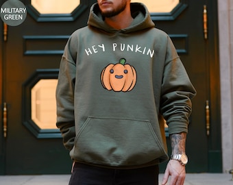 Halloween Pumpkin Sweatshirt Hey Punkin Halloween Sweater Cute