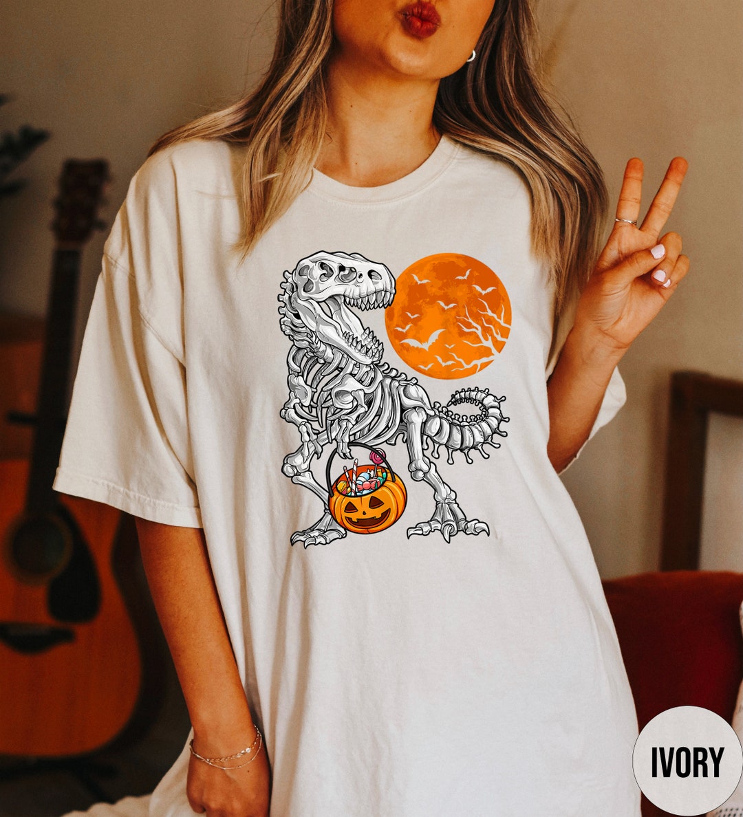 Detailed Dinosaur Skeleton Illustration In Flat Vector Style | Premium AI-generated Vector