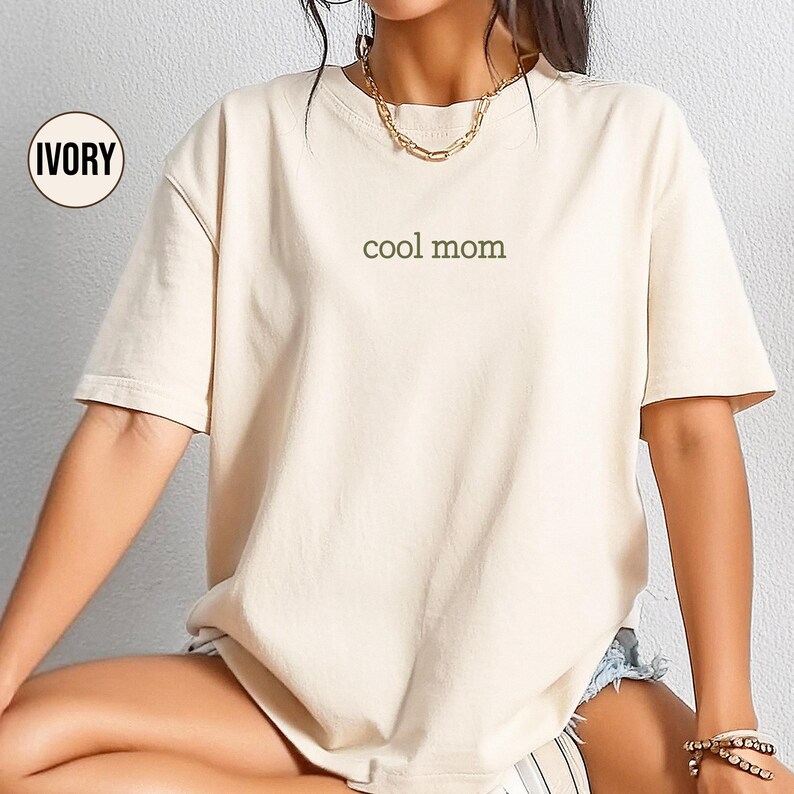 Comfort Colors® Cool Mom Shirt, Mom Life Shirt, Cool Moms Tshirt, Shirt For Mom, Mother’s Day Shirt, Mom Birthday Gift, Shirt for Cool Moms