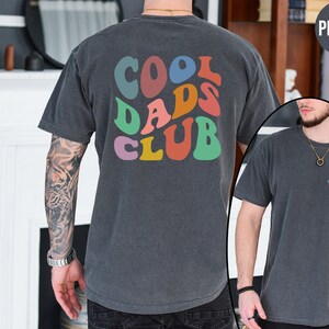 Cool Dads Club Shirt, Comfort Colors Cool Dads Club Tshirt, Dad Gift, Dad Shirt, Funny Dad Crewneck, Dad Birthday Gift, Fathers Day Gift image 2
