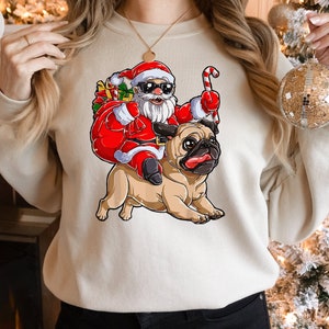 Pug sales holiday sweater