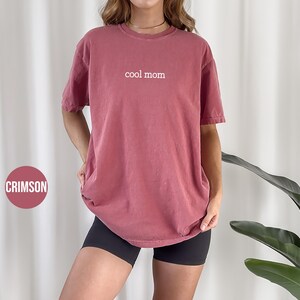 Comfort Colors® Cool Mom Shirt, Mom Life Shirt, Cool Moms Tshirt, Shirt For Mom, Mother’s Day Shirt, Mom Birthday Gift, Shirt for Cool Moms