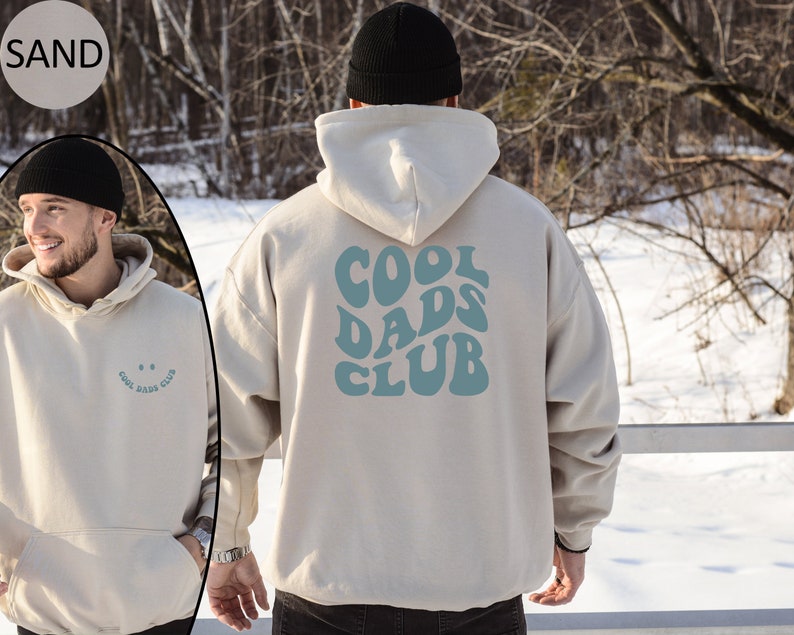 Cool Dads Club Hoodie, Cool Dads Club Sweatshirt, New Dad Gift, Cool Dad Sweatshirt, Funny Dad Sweater, Dad Birthday Gift, Fathers Day Gift image 1