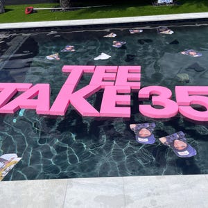 Foam Pool Letters