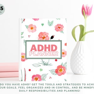 ADHD Planner, adhd, adhd planner printable, adhd journal, adhd digital planner, adhd daily planner, adhd printable, adhd planner adult, adhd