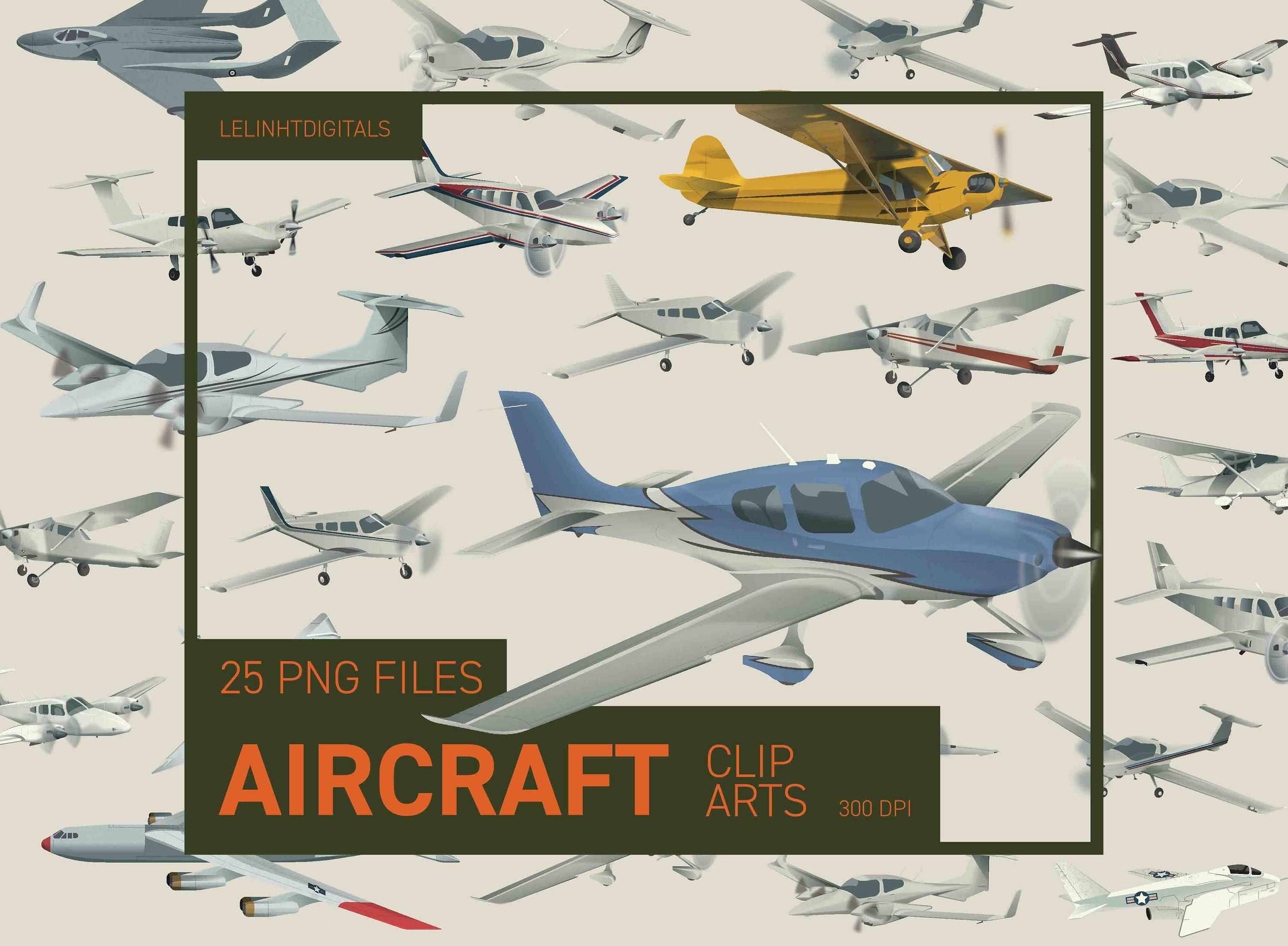 Aircraft Cliparts - Airplanes, Aircraft, Planes, Travel, Flight ...