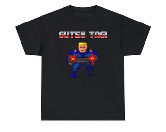 Wolfenstein 3D Hans Grosse "Guten Tag!" Shirt