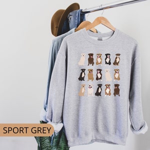 Bully Breeds Sweatshirt | Staffordshire Terrier Shirt | Dog Sweat Shirt | Pitbull Sweatshirt | Unisex | Women's Dog Shirt| DOG MOM