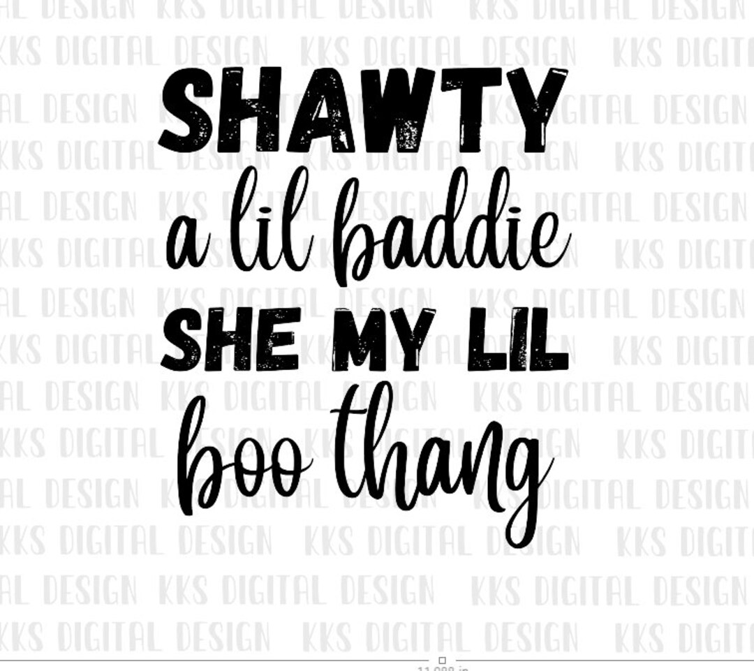 Shawty a Lil Baddie Acrylic Print | Zazzle