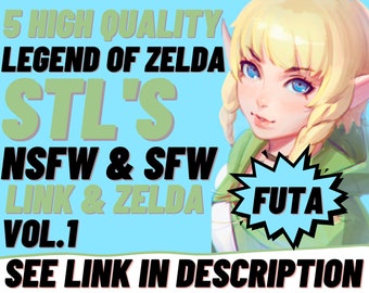 Zelda Nsfw 3d Model - Etsy