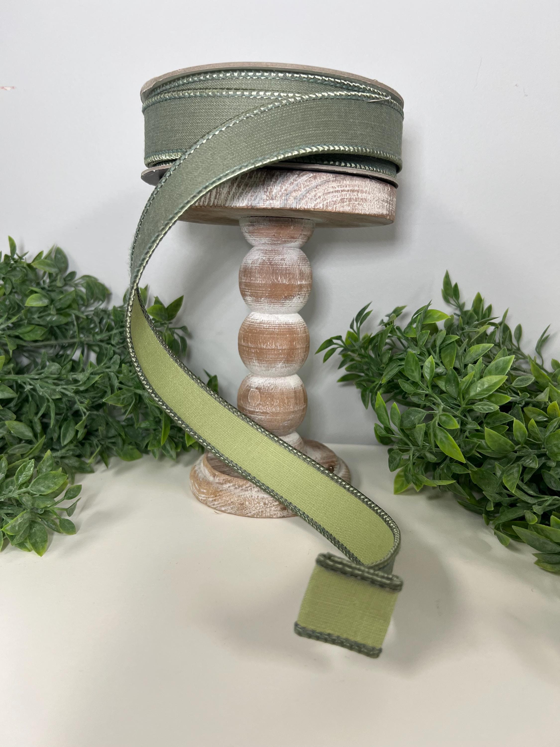 Sage Green Ribbon 1
