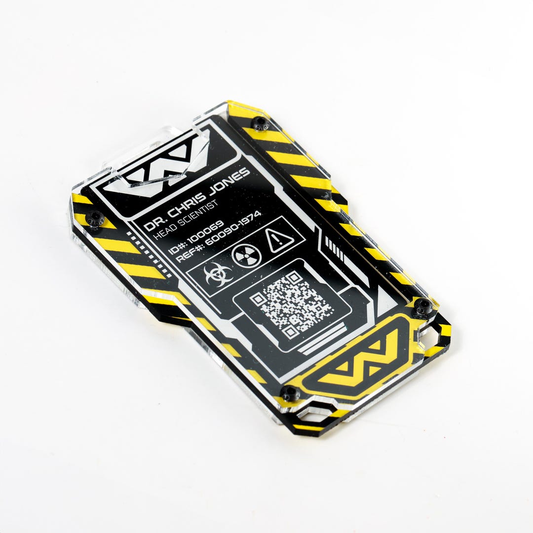 Weyland Yutani Corp Cyberpunk Keycard Style Card ID Holder