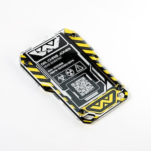 Weyland Yutani Corp Cyberpunk keycard-stijl kaart-ID-houder - Weyland-Yutani-badgehouder.