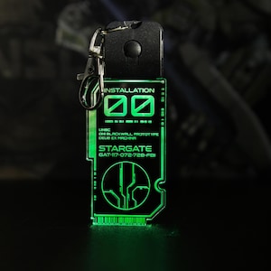 Custom LED Keychain - Personalize with your image - Personalize with your text - Color Changing - Rechargeable - Custom LED Pendant