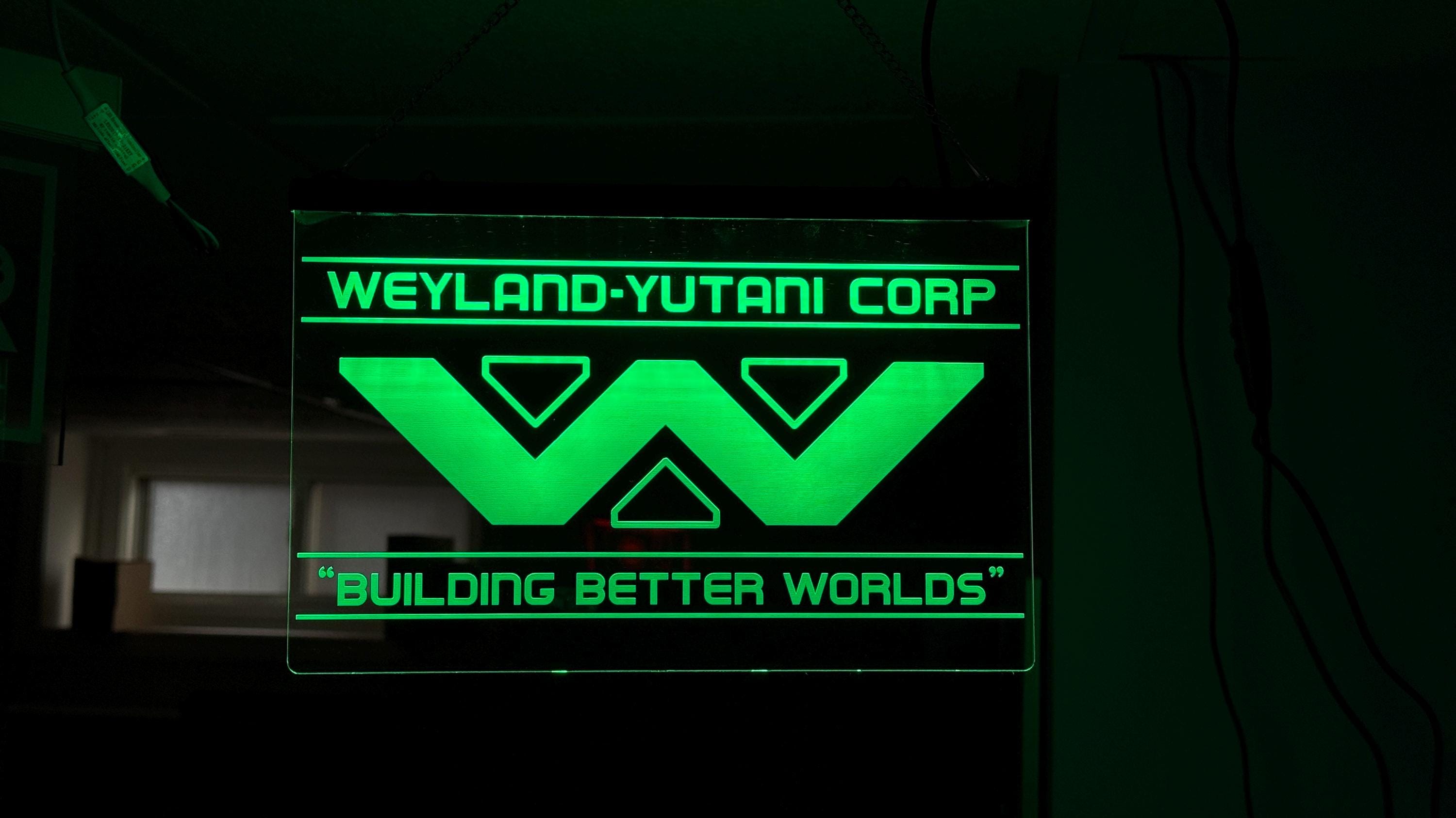 Weyland-yutani LED Sign - Etsy