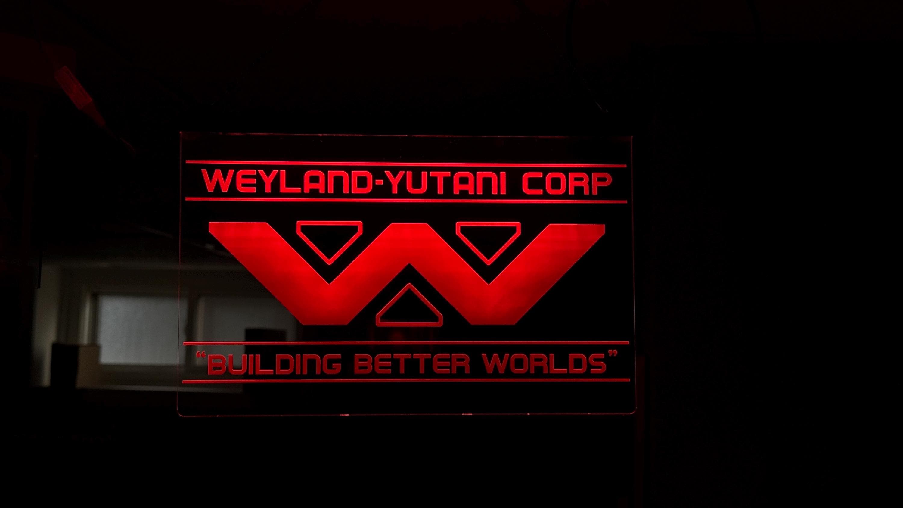 Weyland-yutani LED Sign - Etsy