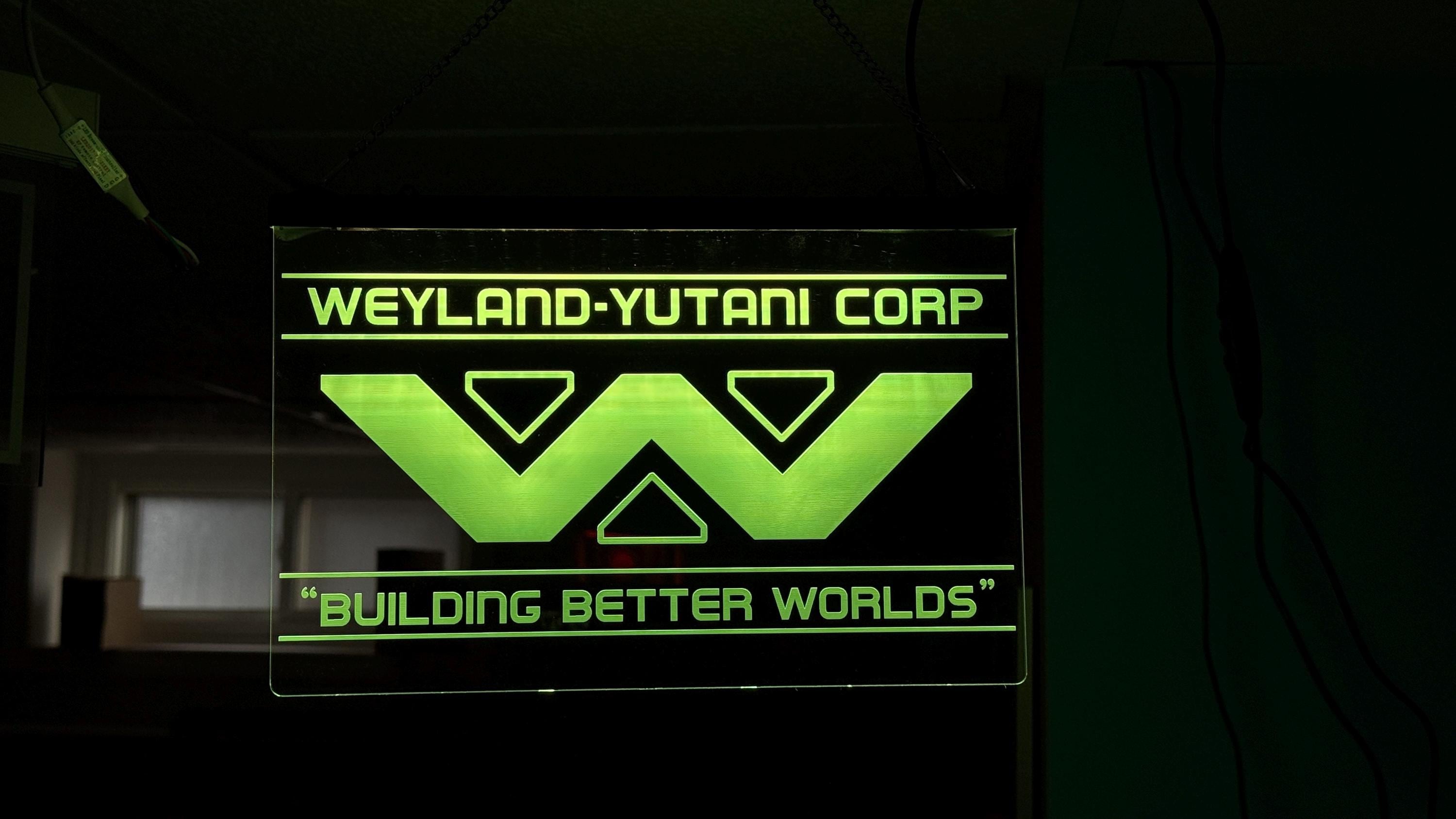 Weyland-yutani LED Sign - Etsy