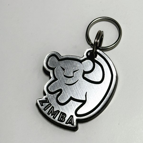 Personalized Simba Pet Tag - Simba Dog Tag - Simba Cat Tag - Lion Cub Pet Tag