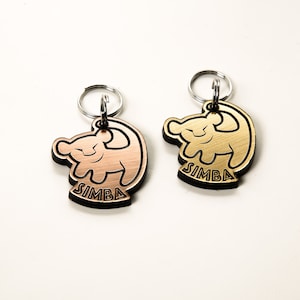 Personalized Simba Pet Tag - Simba Dog Tag - Simba Cat Tag - Lion Cub Pet Tag