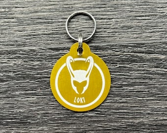 Loki Pet Tag, Personalized