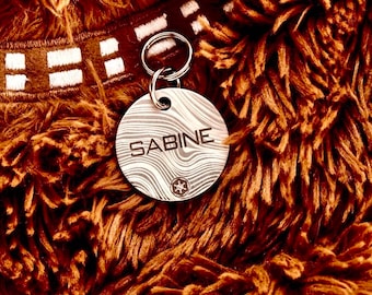 Medaglietta identificativa per cani Beskar Ingot personalizzata, medaglietta per animali domestici di fantascienza, medaglietta per gatti, identificazione per animali domestici