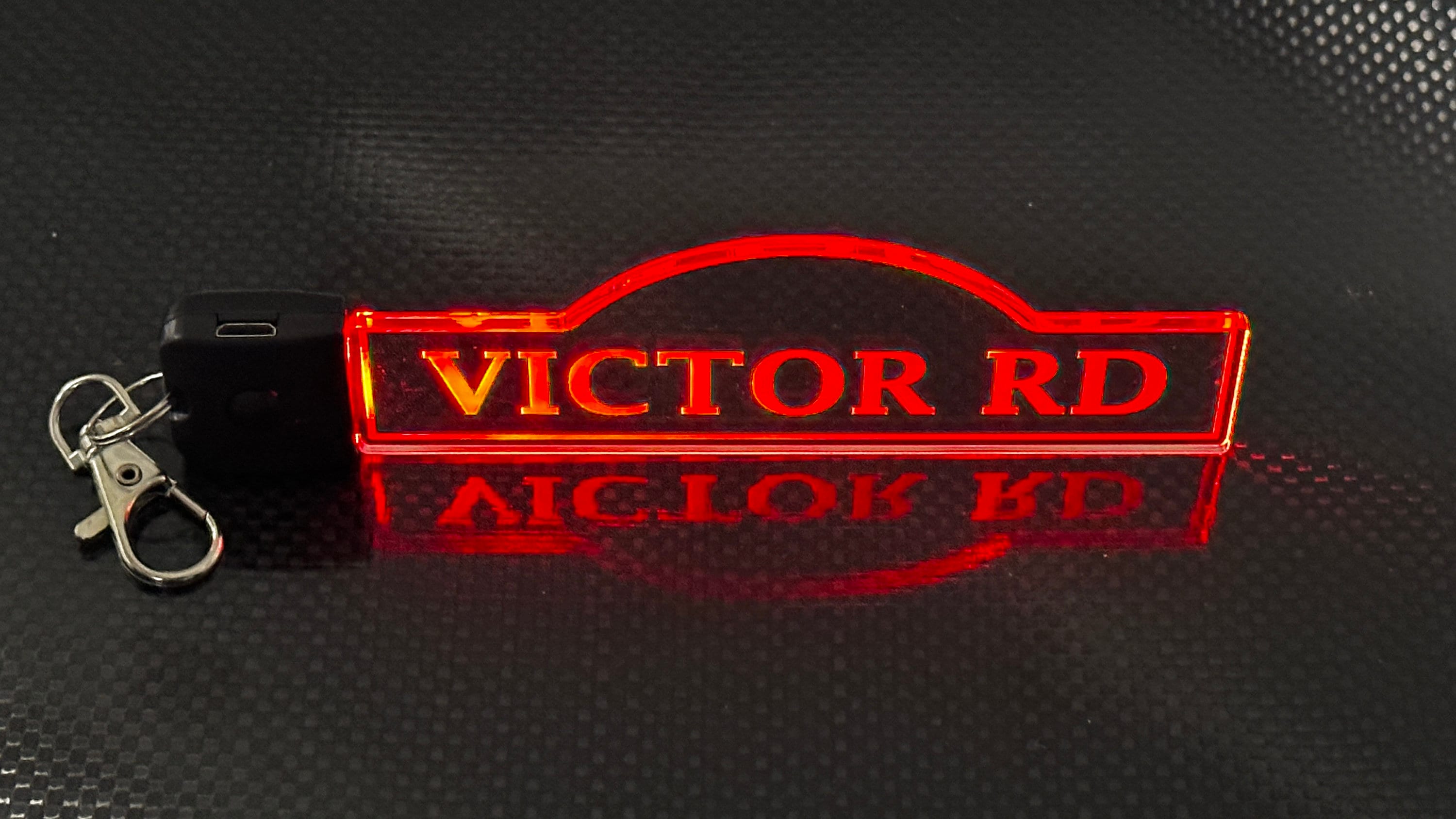 Custom LED Keychain Personalize With Your Image Etsy