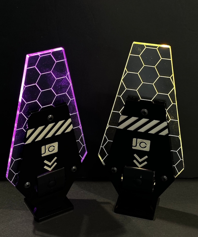 LED Mecha Rabbit Headphone Cyberpunk LED Headset Gear Color Etsy