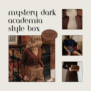 Mystery Style Box | Dark Academia Aesthetic