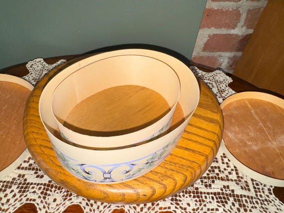 Set of (2) Decorative Nesting Storage Boxes | Sma… - image 4