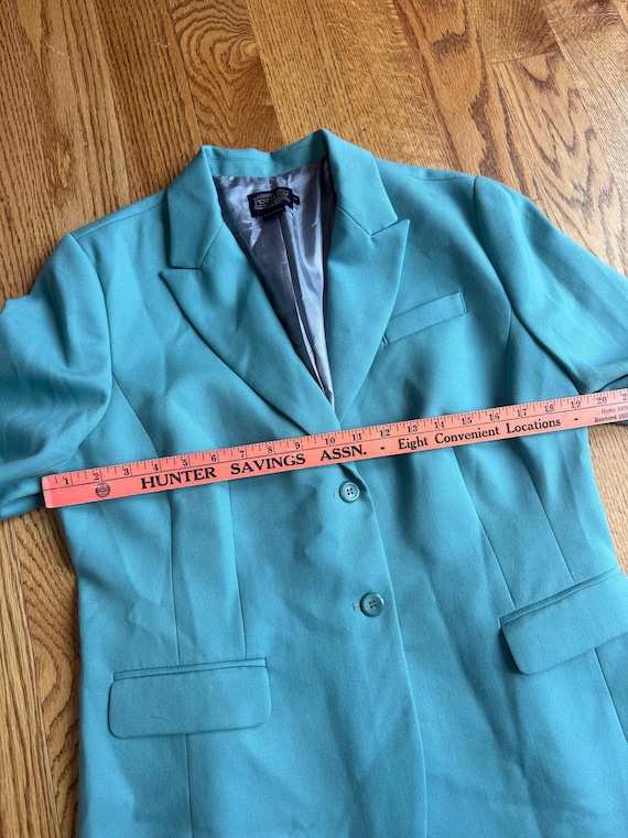 Pendleton Light Blue Single Brested Blazer | Made… - image 15