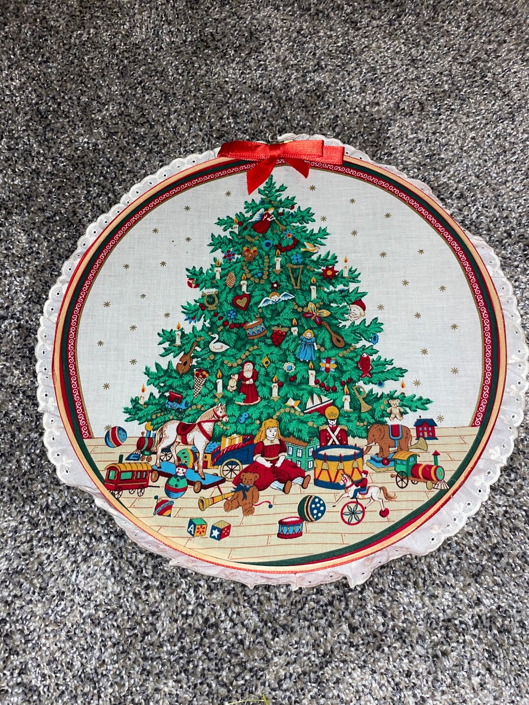 Vintage Christmas Wall Hanging Etsy